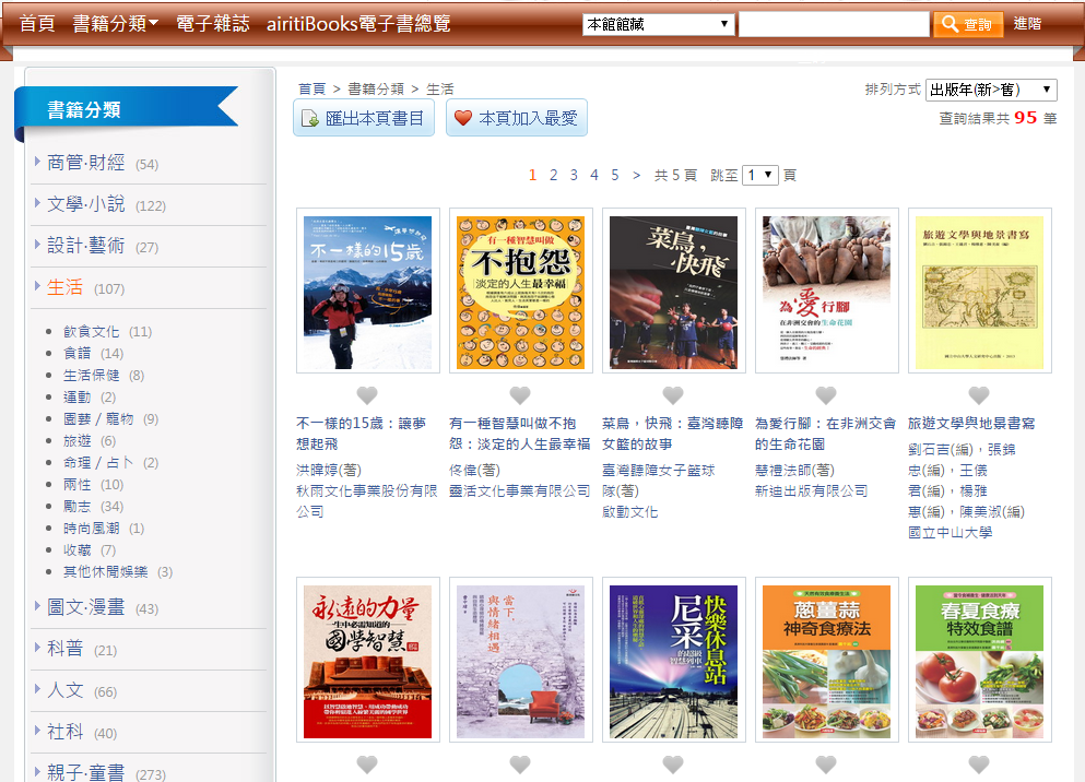 AiritiBooks華藝中文電子書平臺