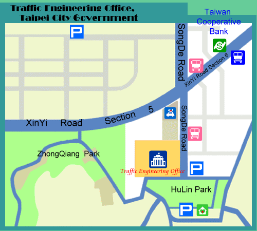 Traffic Engineering Office Map