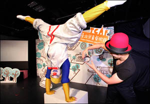 Local troupe Acrodynamic plans to present circus shows during the 2012 Taipei Children