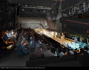 The TPAC “super theater,” combining the grand and multiform auditoriums. (Photo courtesy of OMA)