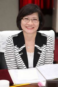 Cheng Mei-hua, the fifth Commissioner of Department of Cultural Affairs, Taipei City Government is seen in this photo.