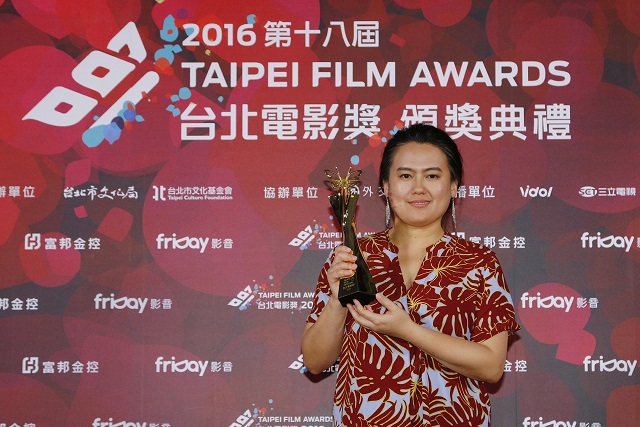 <br/>3. Laha Mebow, director of Lokah Laqi! (Hang in There, <br/>Kids!), winner of this year's NT$1 million Grand Prize, Best Narrative Feature, and Best Director. (Photo courtesy of TFF)