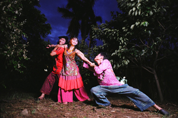 Golden Bough Theater presents “Midsummer Night’s Dream,” a comedy that blends fire dancing, variety and songs on July 8. 