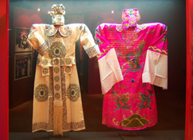 Taiwanese opera costumes.