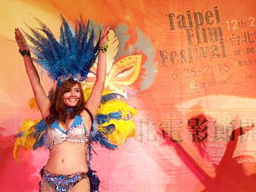 Taipei Film Festival opens with Samba dance performance