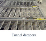 Tunnel dampers