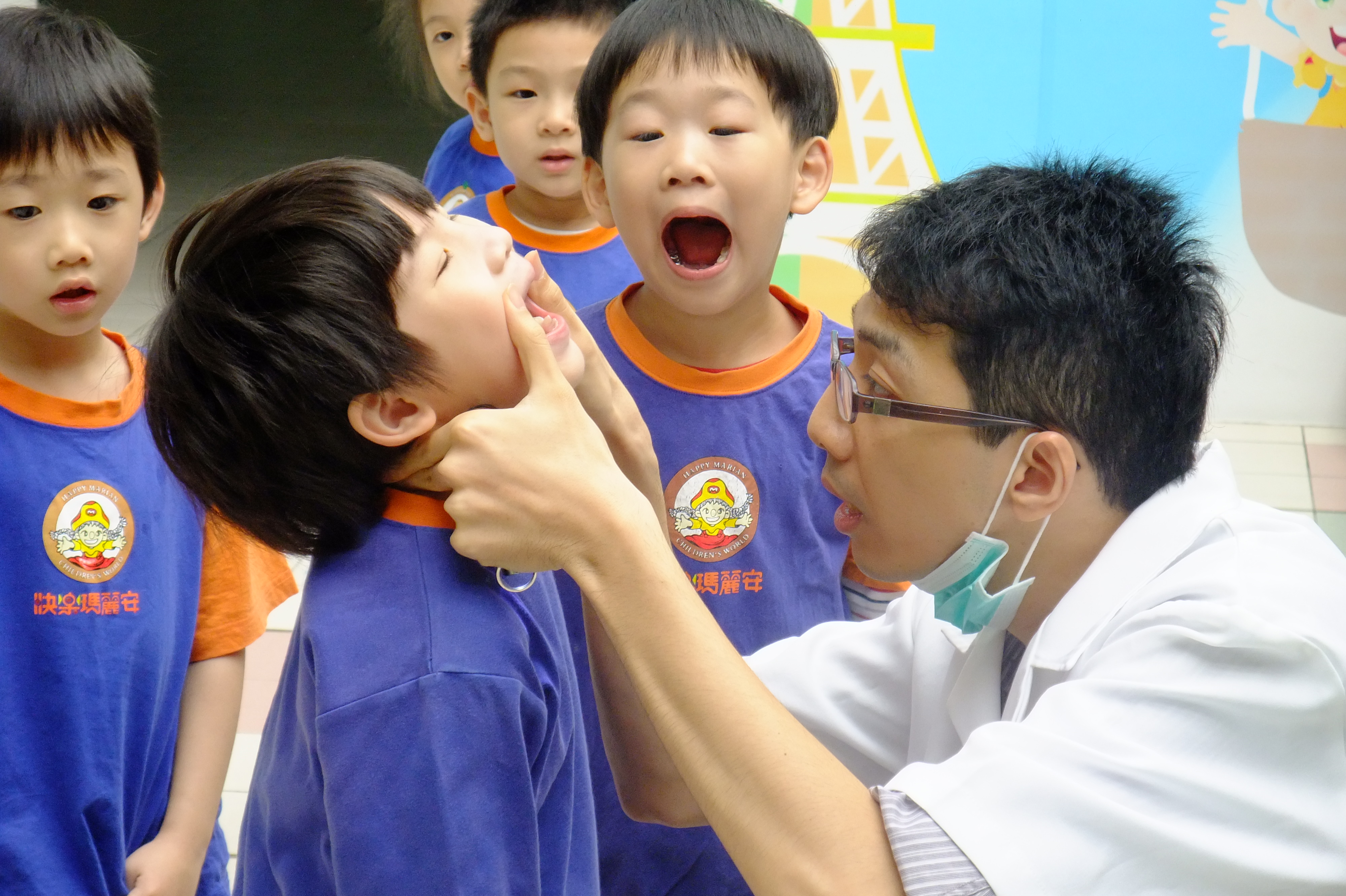 Integrative community oral cavity screening for pre-school children, 2011