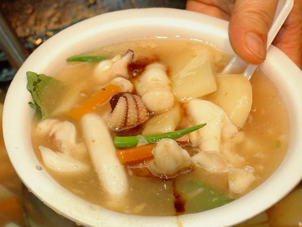Taiwan good food Pork thick soup