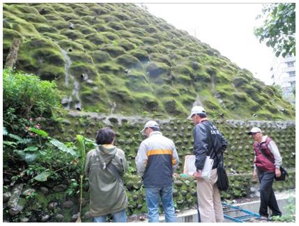 圖三、安全疑慮之人工邊坡現場會勘-1