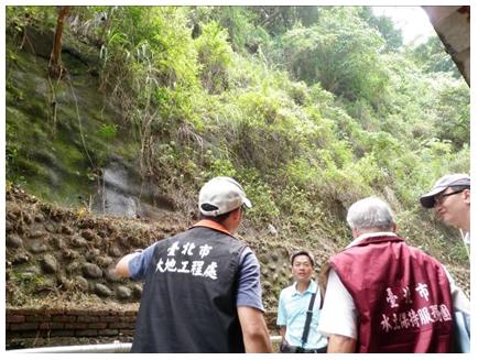 圖三、安全疑慮之人工邊坡現場會勘-4