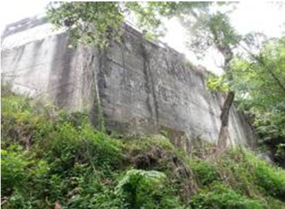 人工邊坡有裸露與沖刷情事