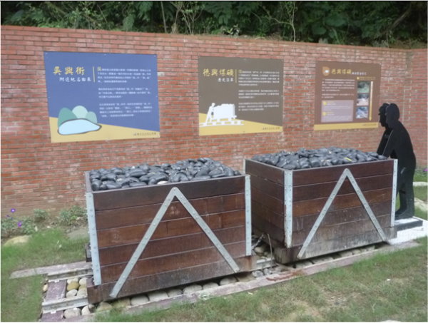 德興煤礦入口意向及解說牌