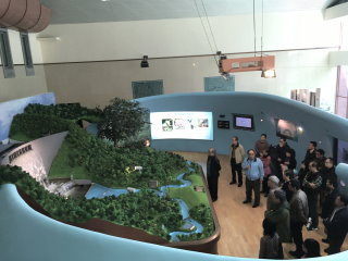 大壩及水文流域模型展示區