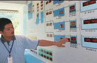 透過電腦全面監控,確保出水水質安全。