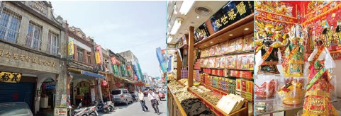 Dadaocheng was once Taipei's most important commercial port; here is an escape to the “city of old” via the historical architecture, old folk customs, fabric shops, Chinese-medicine shops, and other cultural gems.