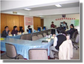 兩院主管進行午餐餐會並相互交換心得