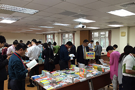 促進多元知識文化交流之「楓香書展」展示情形