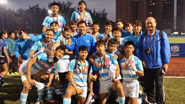長榮大學橄欖隊連續五年(2013~2017)獲得亞洲大學橄欖球邀請賽冠軍2