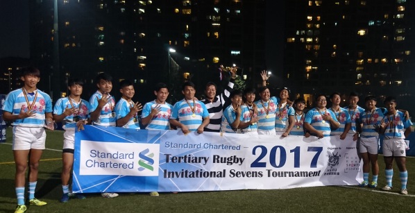 長榮大學橄欖隊連續五年(2013~2017)獲得亞洲大學橄欖球邀請賽冠軍6