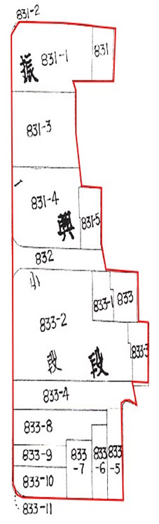 開新視窗-北投區第四期重劃後地籍圖