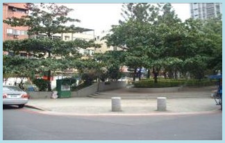 松山區第一期重劃後，設立公共設施，增加民眾休閒去處