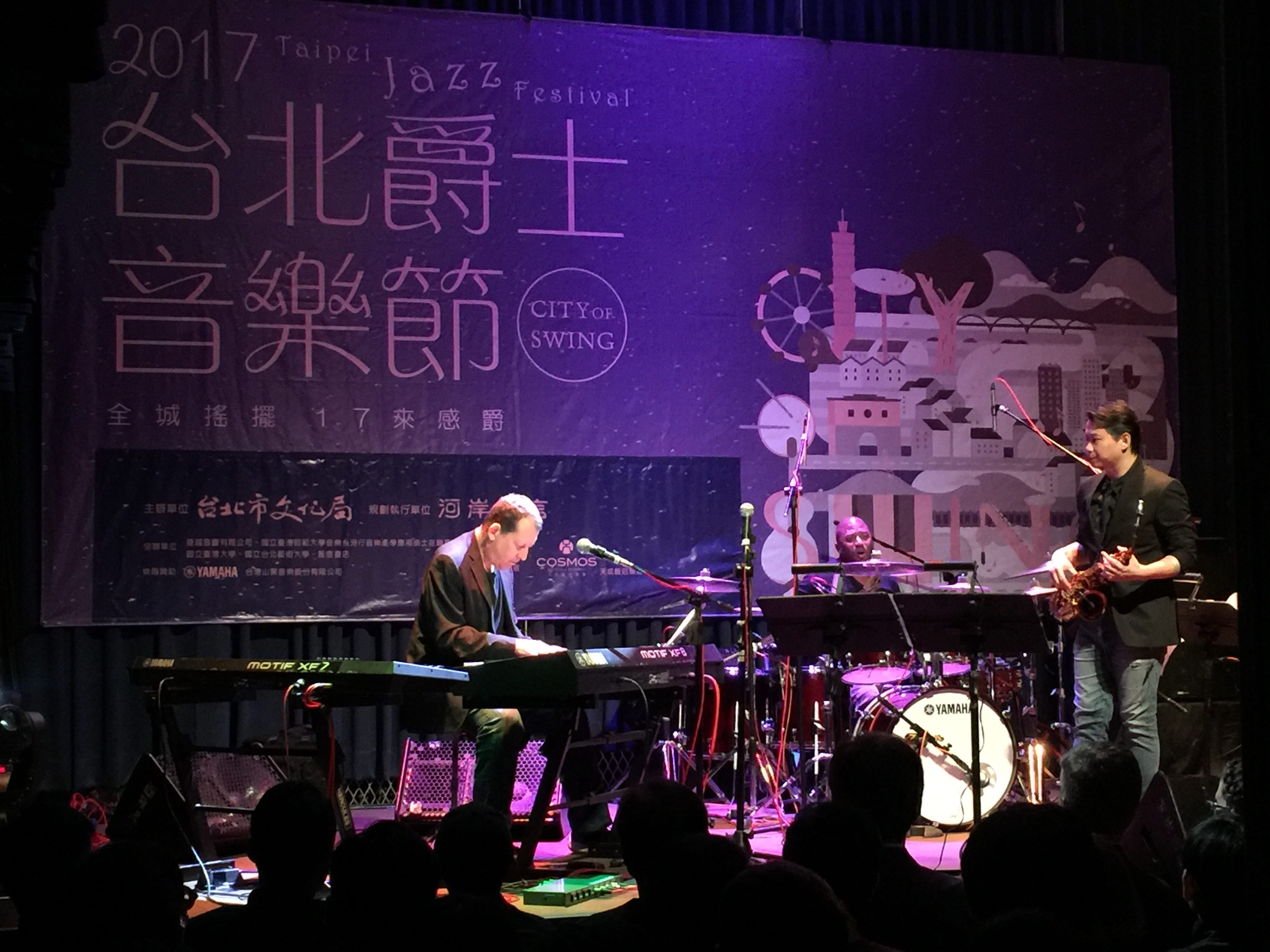 國際名爵Jeff Lorber與台灣爵士好手董舜文、張為智交流演出