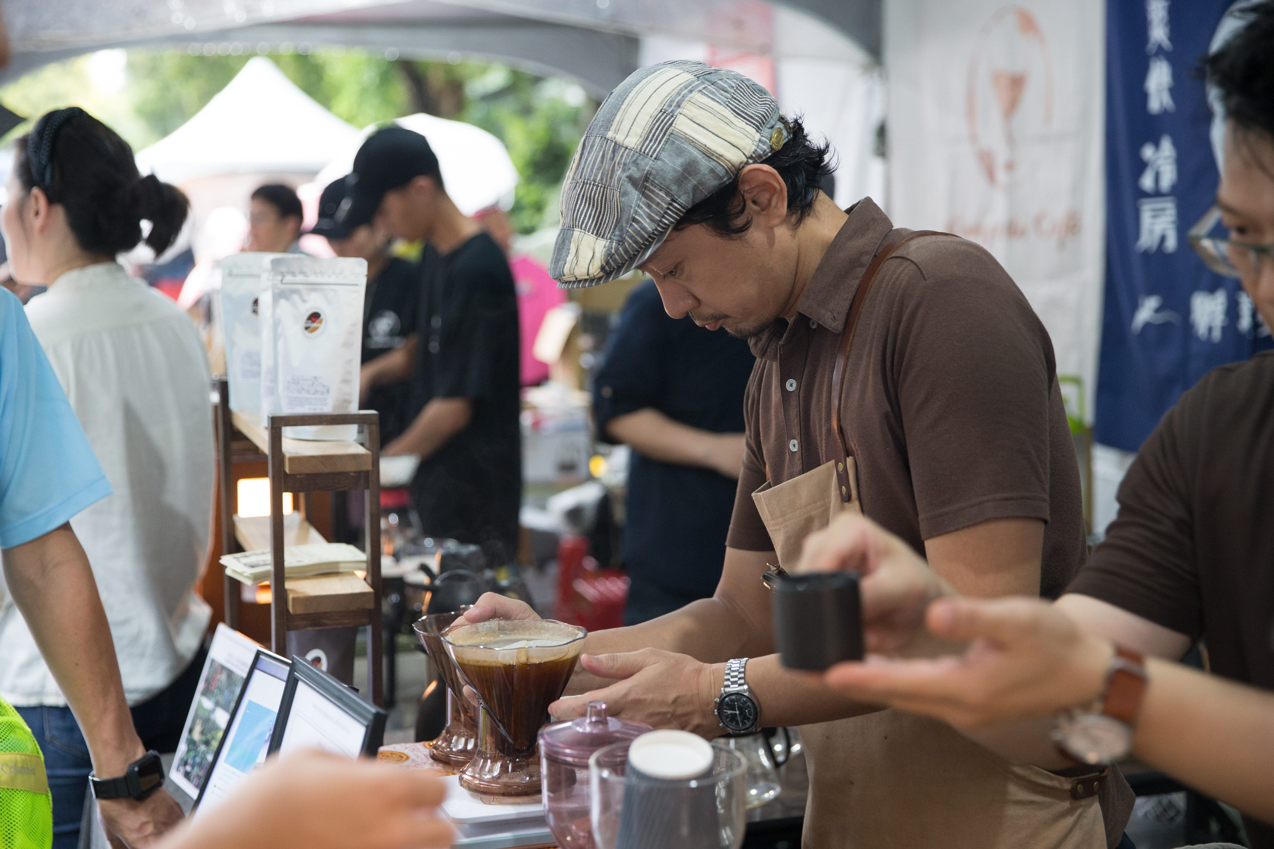 「2019台北國際咖啡節」市集在地特色店家示意圖
