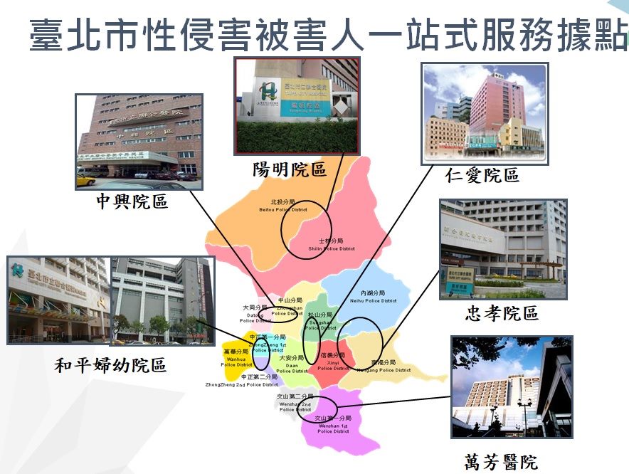 臺北市性侵害被害人一站式服務據點