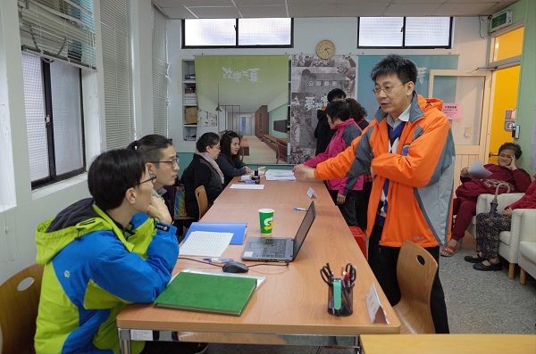 圖1 道管中心與自來水公司行前作業確認