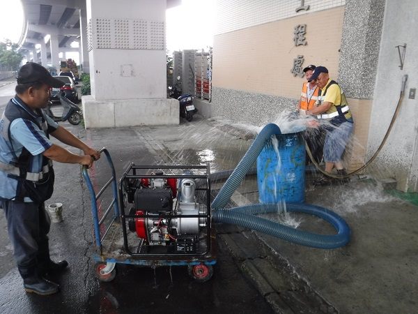 救災好幫手~新型電動啟動模組抽水機