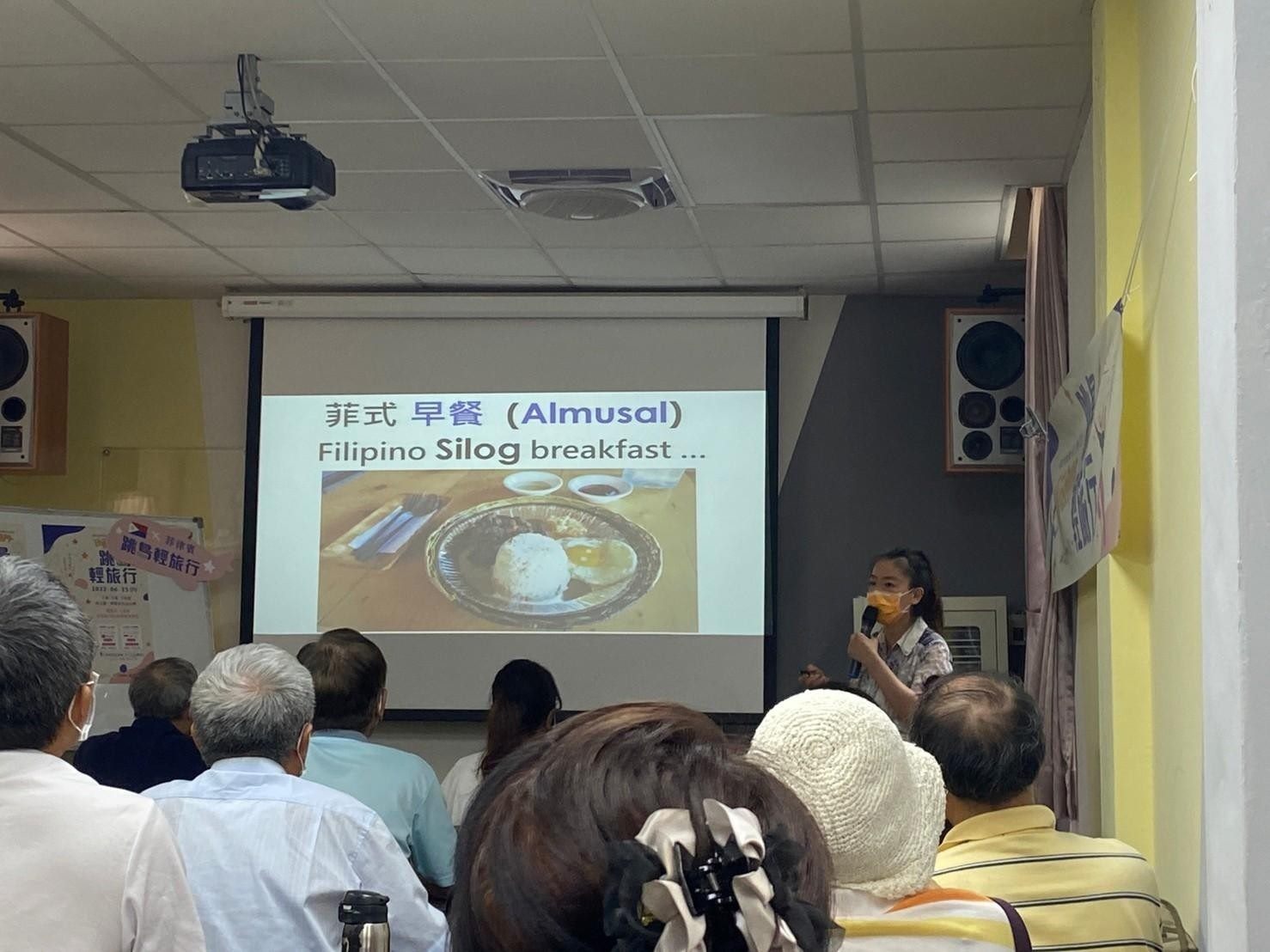 Philippines 1 - The speaker sharing the hearty Filipino breakfast.jpg