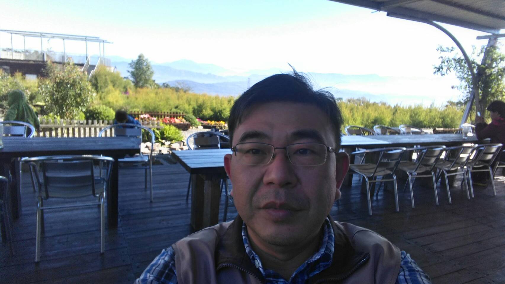 隊員 蕭建民出遊生活照