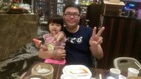隊員 邱鈺夫和他女兒