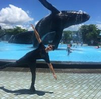 隊員 郭廷瑞在海洋公園