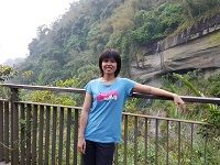 隊員 吳佩芸踏青照