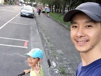 小隊長洪璋緯親子照