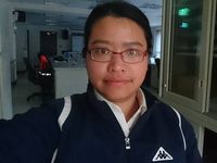 隊員 羅惠幼自拍照