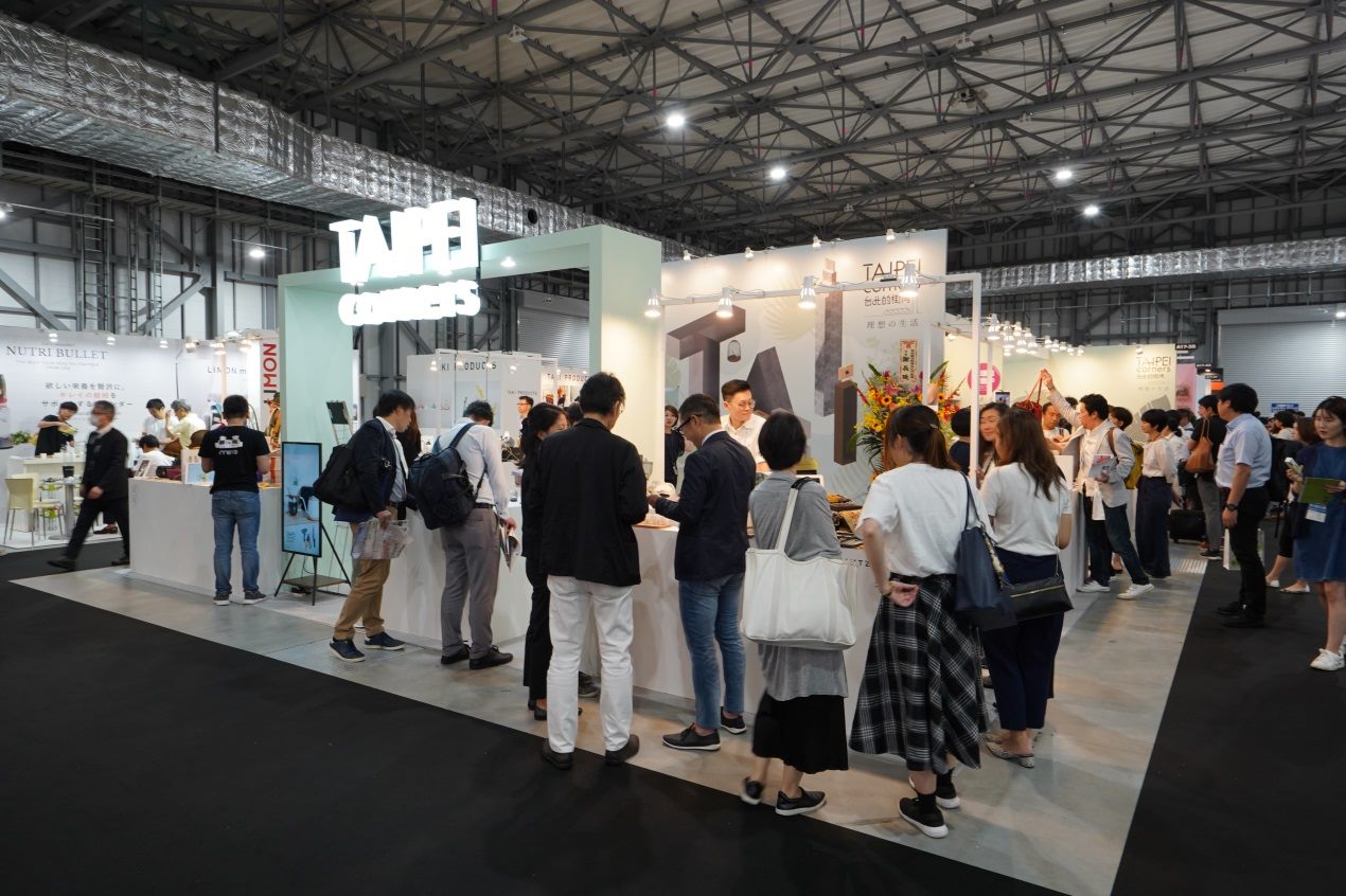 On June 26, the Taipei booth “TAIPEI corners” attracted many viewers.