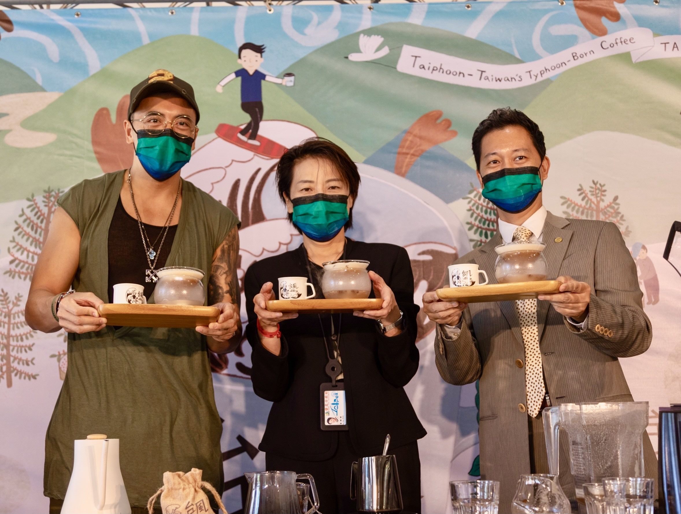 ​Deputy Mayor Kicks-off 2021 Taipei International Coffee Fest
