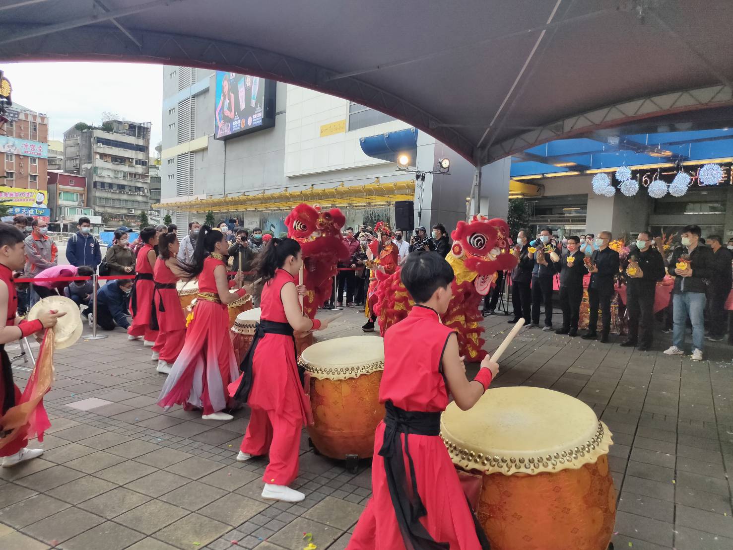 Opening ceremony at Guanghua Digital Plaza