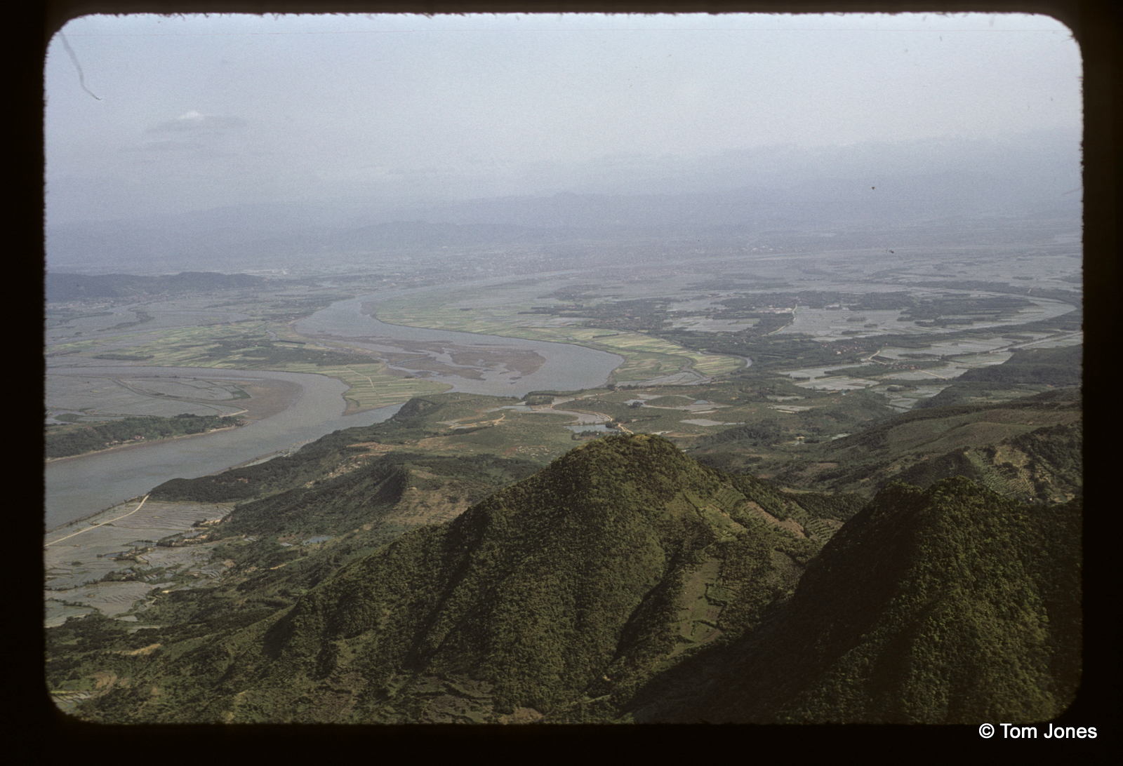 1958年觀音山看基隆河、淡水河
