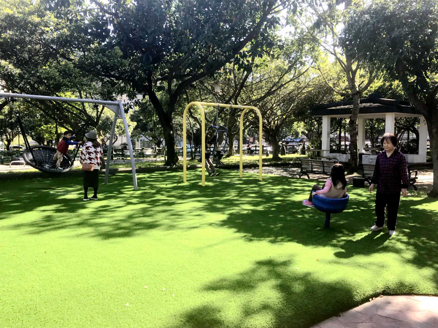 石牌公園全景