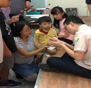 製作巧克力活動照片模型