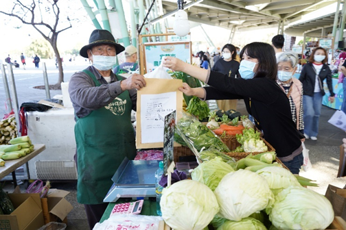 每週執行生鮮蔬果及加工農產品檢測