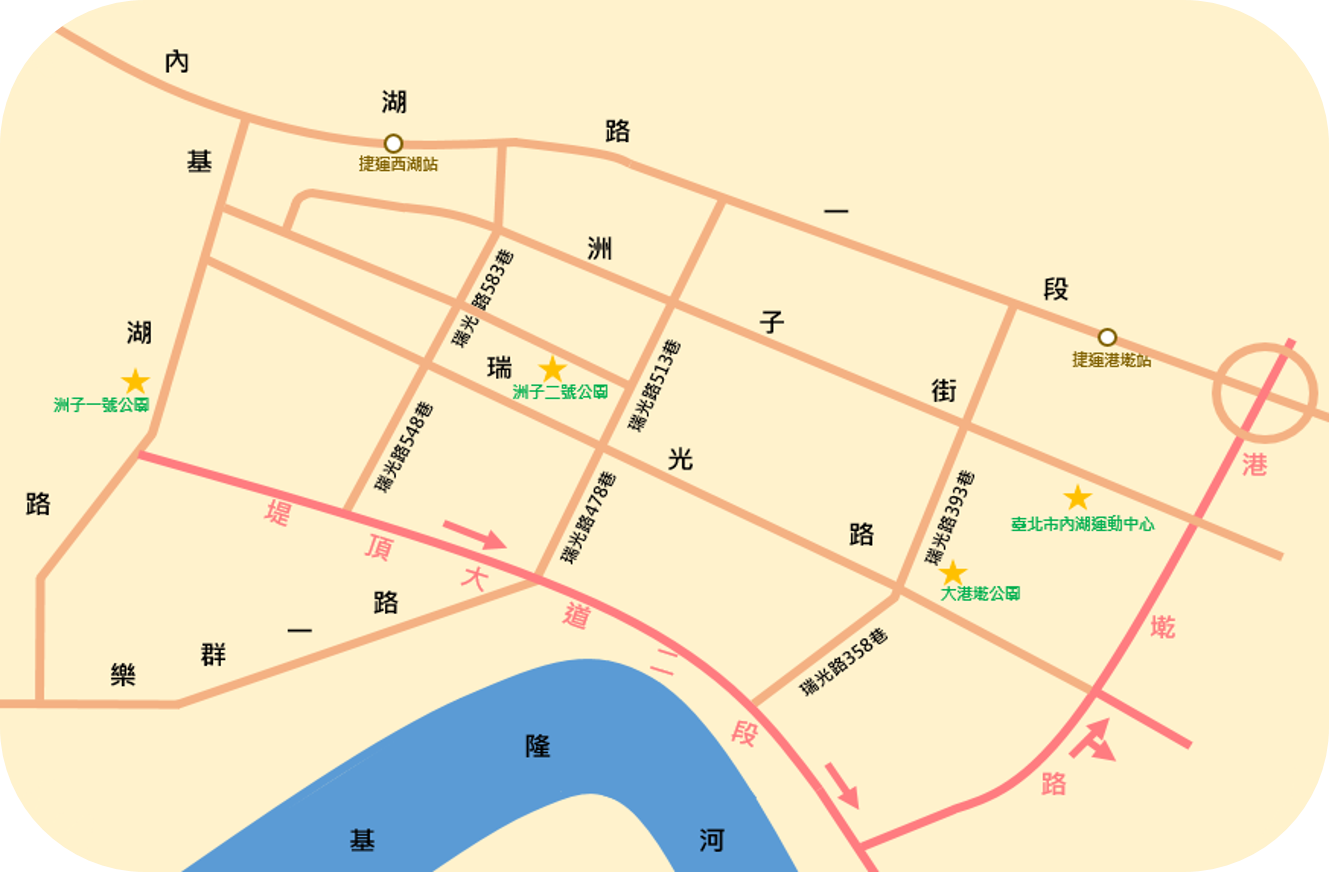 北安路平面圖地圖