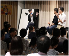 臺北市中小企業知識學苑」老闆學校講座上課實況