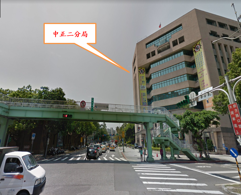 重慶南海人行陸橋跨南海路主樑(含樓梯)現況照片