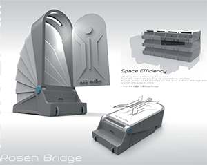 工業設計類 銀獎/臺北市長獎 羅森橋RosenBridge流動廁所