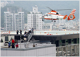 屋頂直昇機停機坪