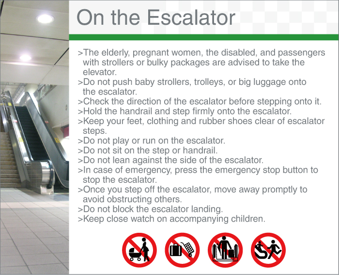 Safety Guide - On the Escalator